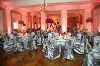 self-tie satin chair cover and universal wedding chair covers