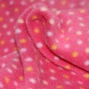 semi-dull printed polar fleece fabric