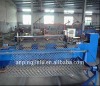 sensor operation chain link fence machine