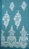 sequin lace fabric for apparel or wedding dress