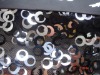 sequins embroidery fabric