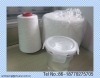 sewing thread 100% polyester yarn for sewing machine thread raw white thread