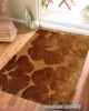 shaggy carpet with acrylic
