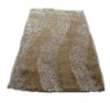 shaggy carpet with modern design