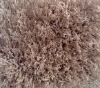 shaggy carpets in elastic polyester