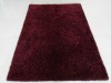 shaggy yarn mixed silk carpet