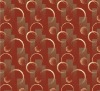 sharp red wilton carpet in half circle shape for restaurant