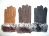 sheep fur gloves