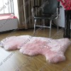 sheep fur rug