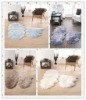 sheep fur rug for decorating