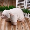 sheep shaped stuffed cushion