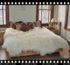 sheepskin bed carpet