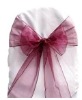 sheer organza chair sash