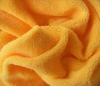 sheer polyester solid coral fleece fabric /thick fabric
