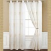 sheer window curtain models