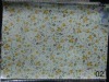 shiny pu leather with new design pattern