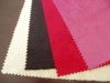 shoe fabric 100% polyester warp suede fabric