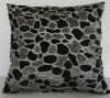 short plush,plastic pressed cushion 65513