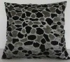 short plush,plastic pressed cushion 65513