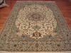 silk and wool carpet