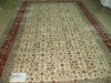 silk and wool mixed rug