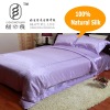 silk bedding purple