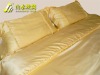 silk bedding set / comforter set / 4 pcs bedding set