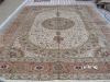 silk carpet from kashmir