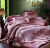 silk cotton high quality home bedding set