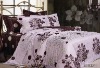 silk/cotton jacquard bedding set