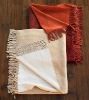 silk cotton throw
