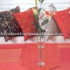 silk floral cushion cover
