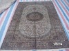 silk hand made chinese rug