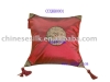 silk handmade 40*40cm with tassel  cushion cover