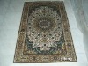 silk knotted carpets from China