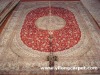 silk rug