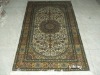 silk rug hand knotted