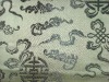 silk satin brocade (dargon design)