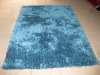 silk shaggy rug(ms062)
