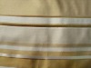 silk stripe curtain fabric