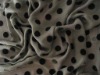 silk/viscose crinkle velvet