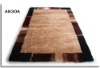 silky yarn shaggy rug(A830A)