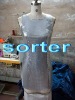 silver colour metallic aluminium sequin fabric cloth,metallic sequin fabric