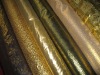 silver gold fabric