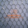 silver metallic nylon knitting fabric