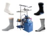 single cylinder plain & terry sock knitting machine