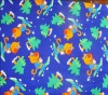 small dog print fleece fabric for baby blanket