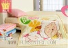 soft coral fleece blanket