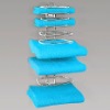 soft cotton blue towel set
