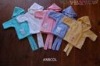 soft cotton new born dressing gown 0-6 months